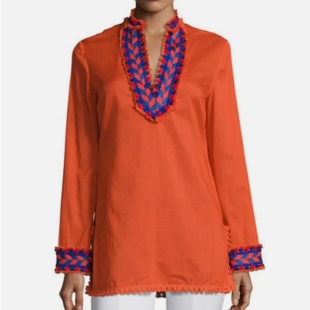 NWT Tory Burch Samba fringe tunic